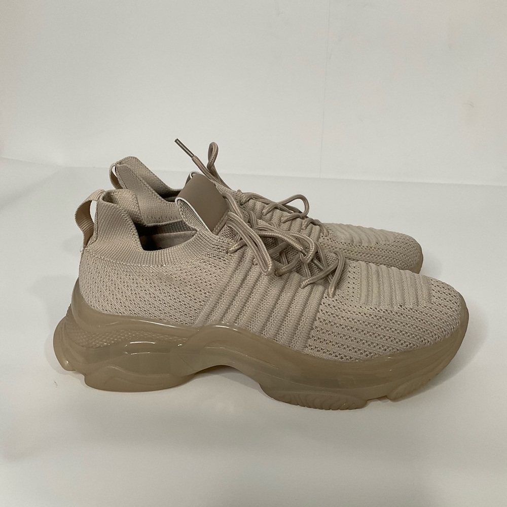 Cushionaire Apolo-T Memory Foam Tan Laces Tennis Shoes; Like New Size 8M. - Picture 6 of 14